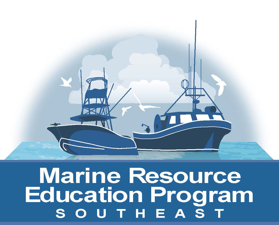 MREP logo with two blue and green boats.